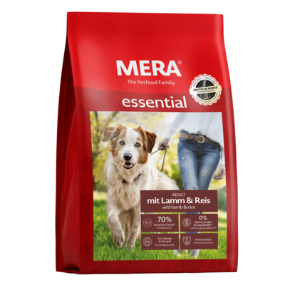 15:MERA essential Lamm & Reis Für Hunde mit normalem Aktivitätsniveau
