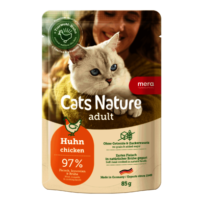 mera Cats Nature Adult Chicken – Wet Food for Cats 