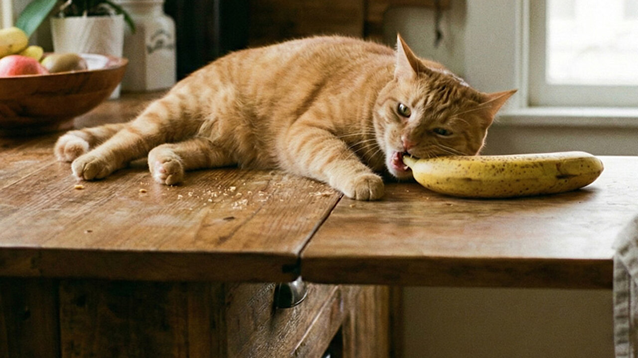 Drfen Katzen Bananen fressen? - mera - The Petfood Family