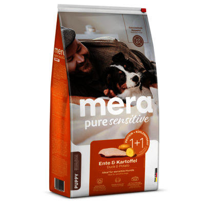 mera pure sensitive Puppy Ente & Kartoffel für Welpen und Mutterhündinnen