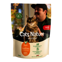 mera Cats Nature Senior Huhn Packshot mera Cats Nature Senior Huhn Packshot