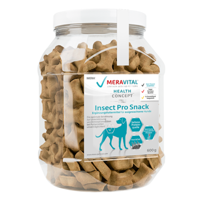 4:MERAVITAL Insect Pro Snack Diät Snack mit Insektenprotein bei Unverträglichkeiten