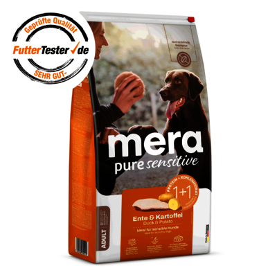 mera pure sensitive Ente & Kartoffel für sensible Hunde