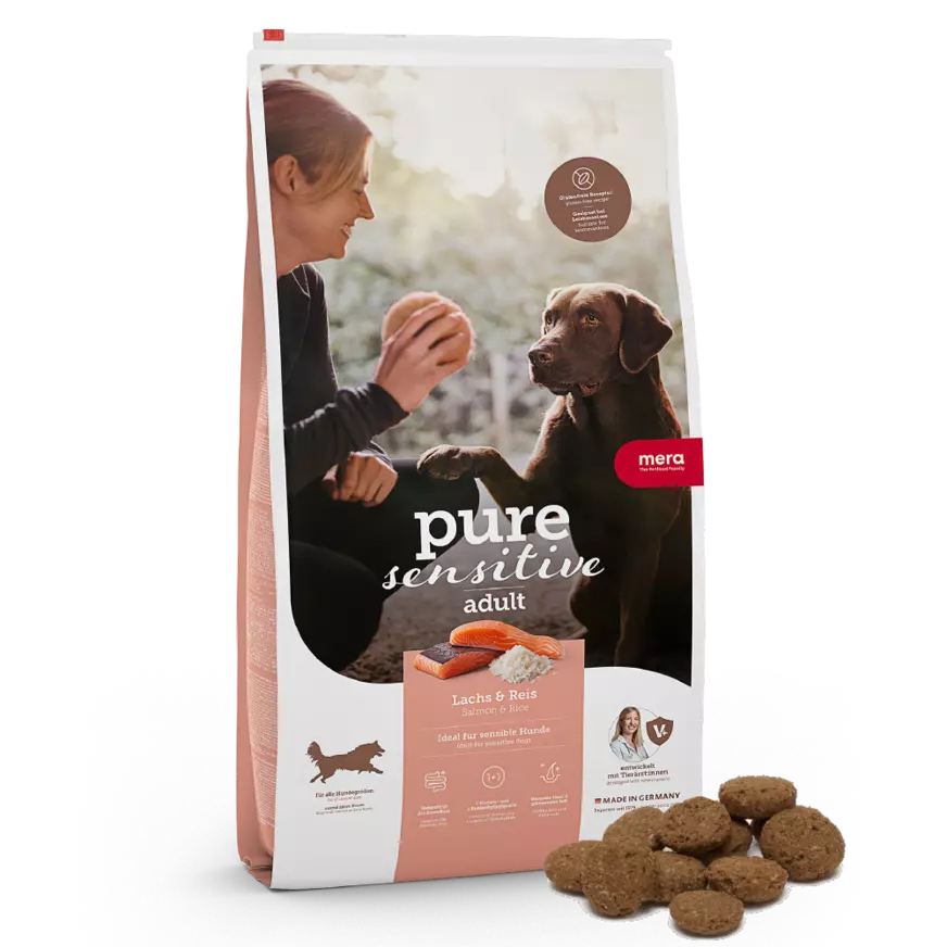 mera pure sensitive Lachs und Reis