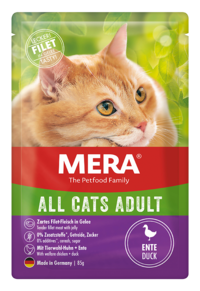 Packshot - All Cats Ente Nassfutter Vorderseite