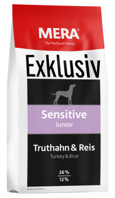 10:MERA EXKLUSIV Sensitive Junior für wachsende Hunde großer Rassen