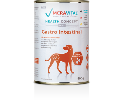 4:MERAVITAL Gastro Intestinal Diät Nassfutter bei Verdauungsstörungen