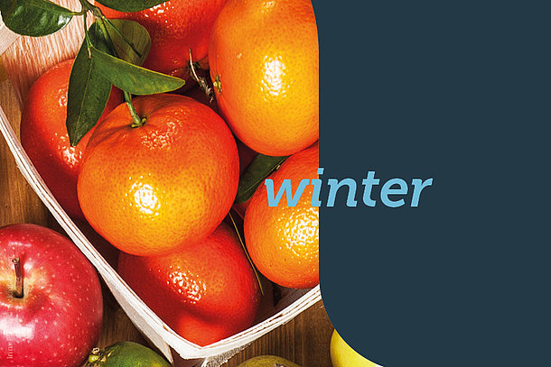 winter - obst und gemüse