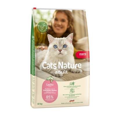 mera Cats Nature Adult Lachs 