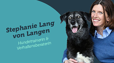 The Petfood Family Podcast Stephanie Lang von Langen mit Hund