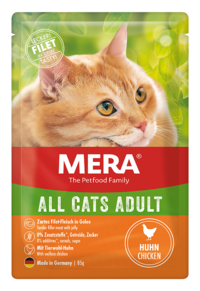 Packshot - All Cats Huhn Nassfutter Vorderseite Packshot - All Cats Huhn Nassfutter Vorderseite