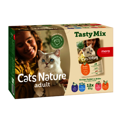 mera Cats Nature Adult Tasty Mix Wet Food 