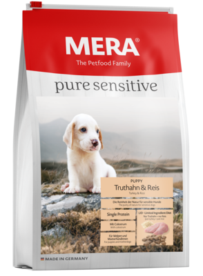 20:MERA pure sensitive Puppy Turkey & Rice For puppies and mother dogs
