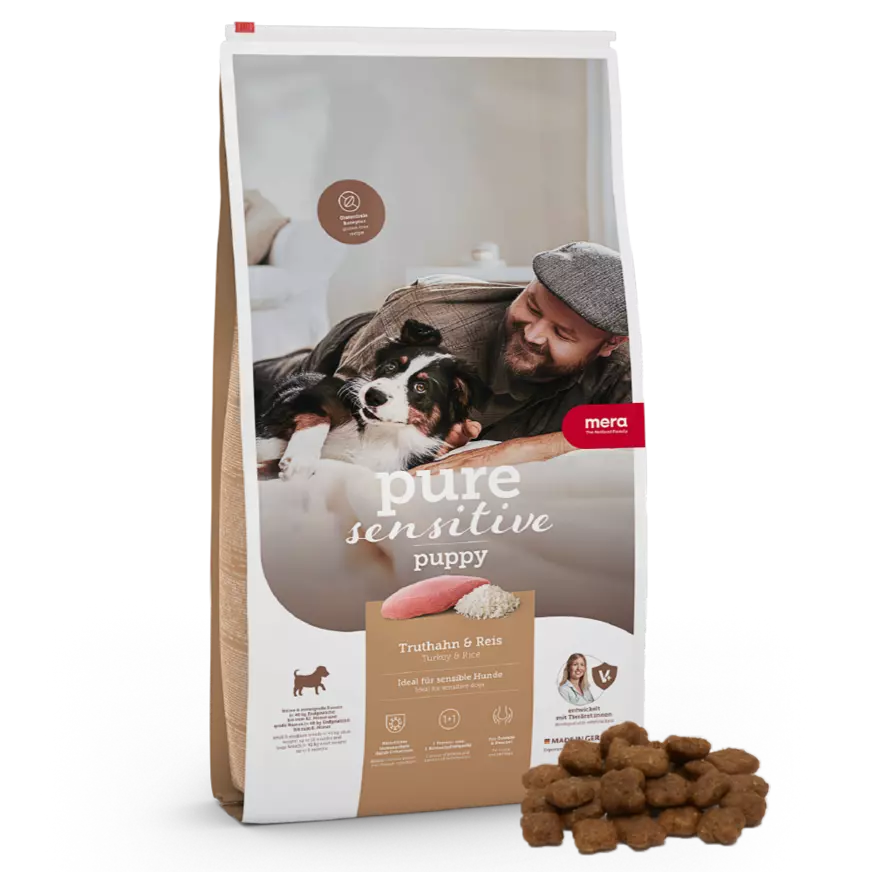 mera pure sensitive Puppy Truthahn und Reis