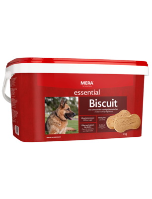 15:MERA essential biscuit Der schmackhafte knackige Hundekuchen
