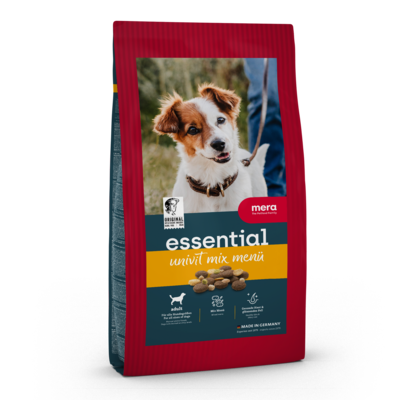 23:mera essential univit mix menü The mixed menu for adult dogs with normal energy requirements