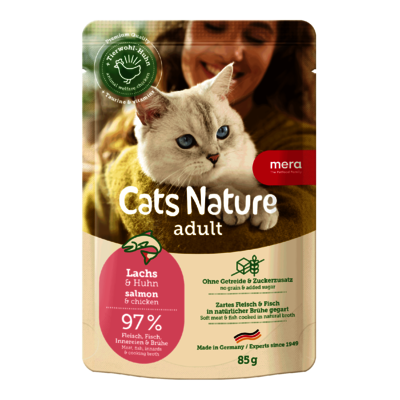 mera Cats Nature Adult Salmon Wet Food 