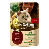 mera Cats Nature Nassfutter Insekt Packshot mera Cats Nature Nassfutter Insekt Packshot