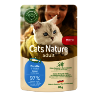 mera Cats Nature Nassfutter Forelle Packshot mera Cats Nature Nassfutter Forelle Packshot