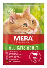 Packshot - All Cats Rind Nassfutter Vorderseite