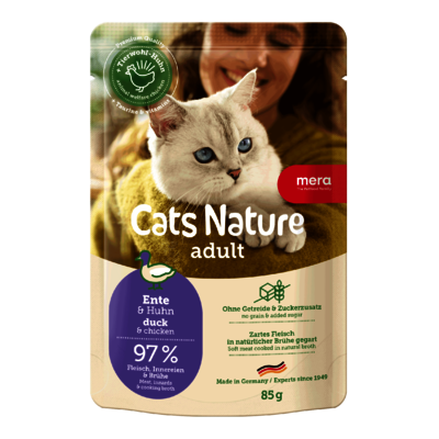 mera Cats Nature Adult Duck – Wet Food for Cats 
