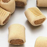 Hundefutter MERA Backwaren Meaty Rolls knackiger Hundekekse aus hochwertigen Zutaten