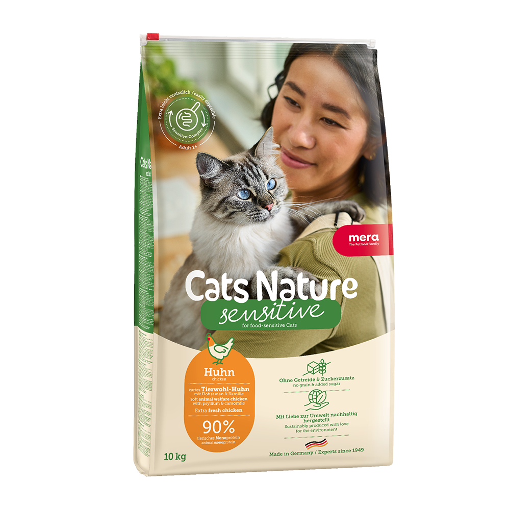 mera Cats Nature Sensitive Huhn Packshot mera Cats Nature Sensitive Huhn Packshot