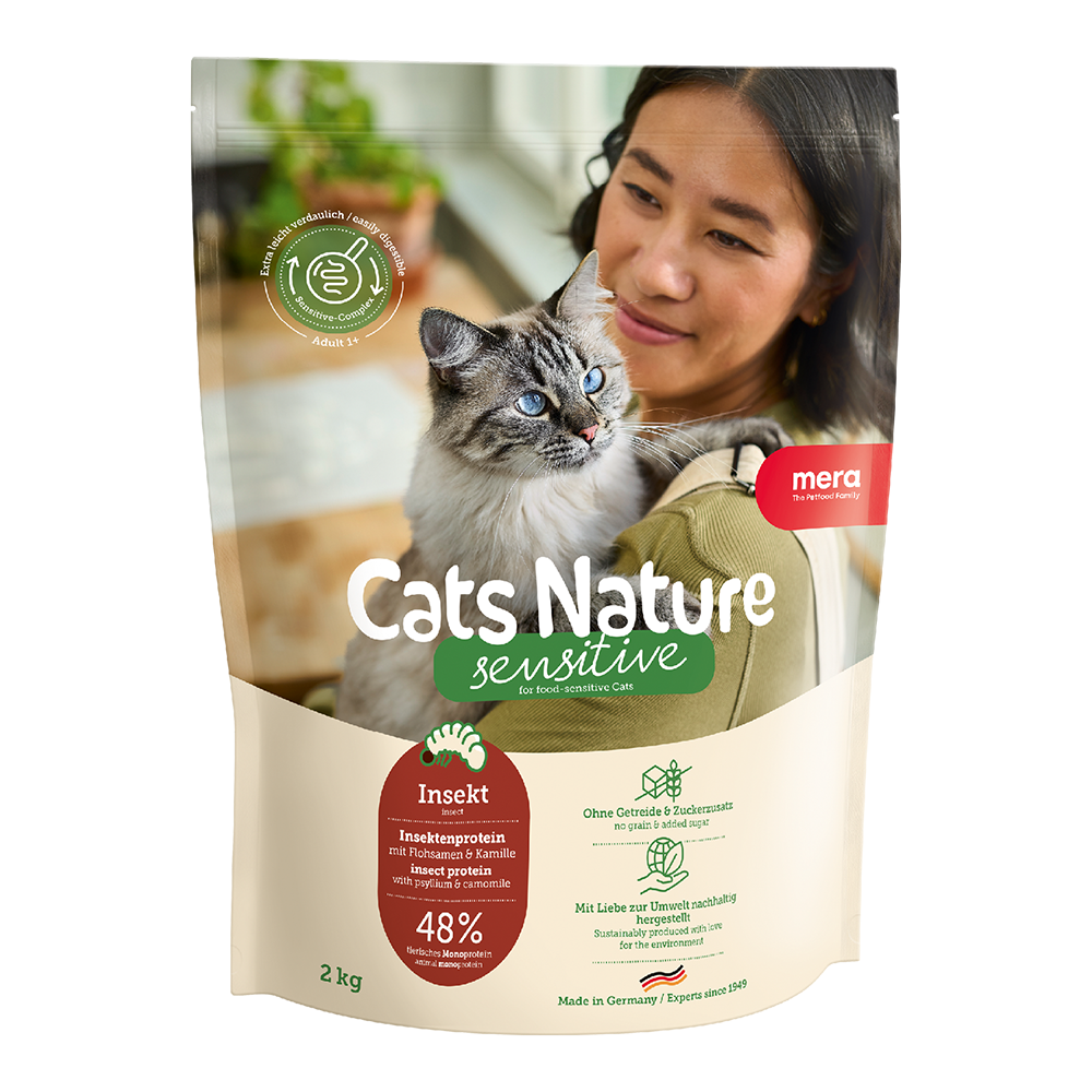 mera Cats Nature Sensitive Insekt Packshot mera Cats Nature Sensitive Insekt Packshot