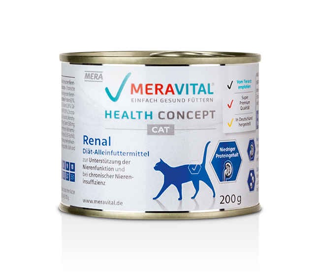 Katzenfutter MERAVITAL Renal Diät Nassfutter bei Nierenerkrankungen