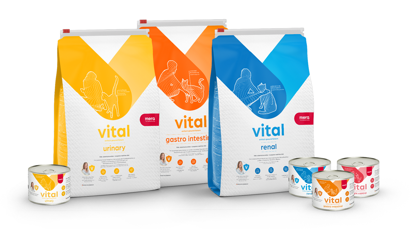 vital Katze Produktreihe Packshots vital Katze Produktreihe Packshots