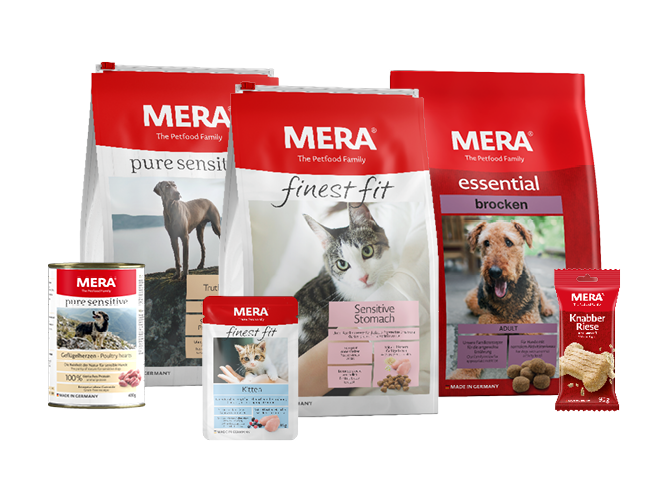 Packshot - mera Produktvielfalt