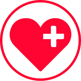 Herz mit Plus Icon
