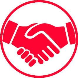 Hände schütteln Icon